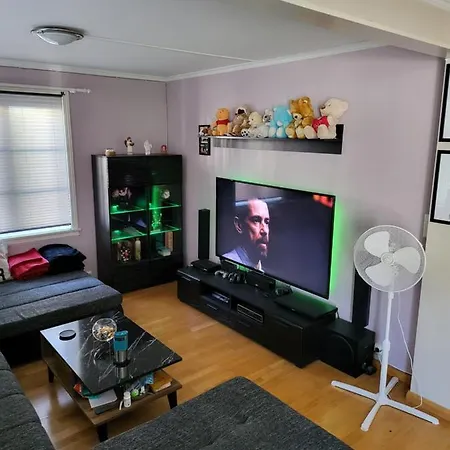Apartament Sentrumsleilighet Med Gratis Parkering Til Leie